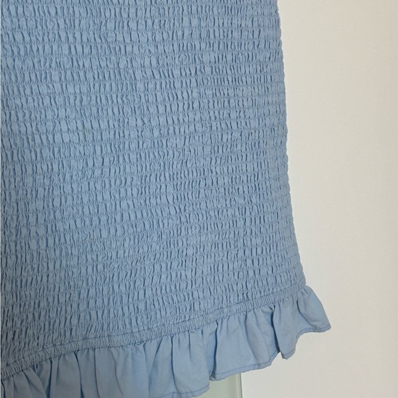 Lovers and Friends light blue ribbed mini dress - Picture 2 of 3